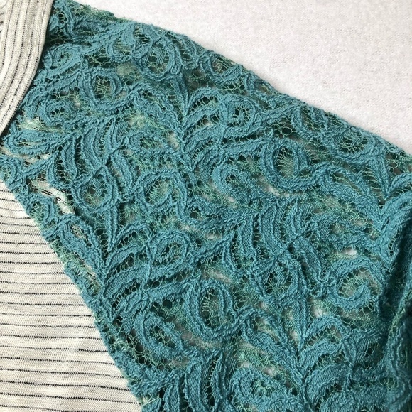 Southern Grace Womens XL Graphic Country Girl Turquoise Lace LS Sleeve - Picture 5 of 12